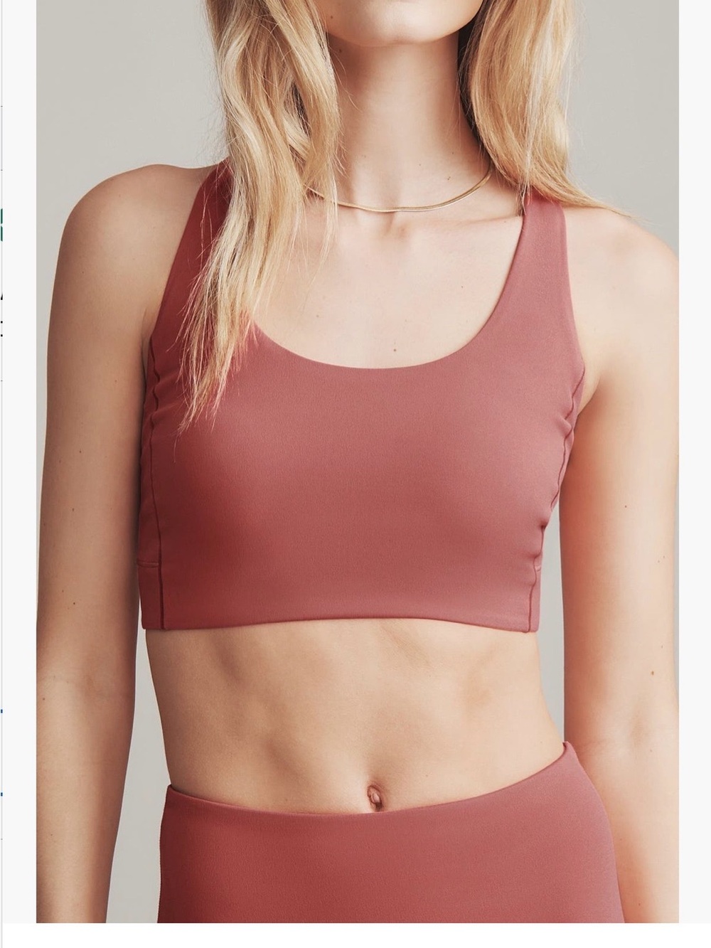 Rhone Revive Sports Bra (Hibiscus Blush)